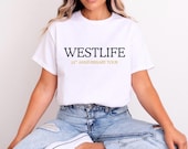 Westlife 25th Anniversary Tour T-shirt | Boyband Fan Gift - Etsy