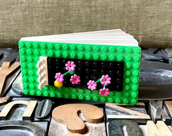 Garden Themed Journal Made With LEGO® Baseplates