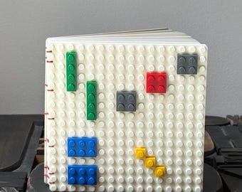 Journal Made With White LEGO® Baseplates