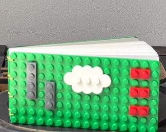 Mini Journal Made With LEGO® Baseplates