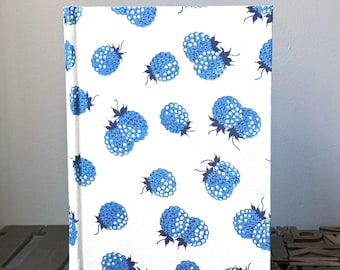 Recipe Journal Made from a 1950s Vintage Feed Sack Cloth