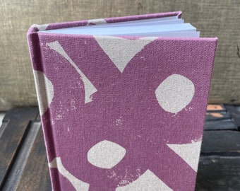 Small Lined Fabric Covered Journal