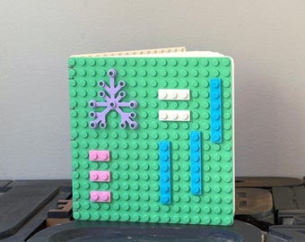 Dual Colored Journal Made With LEGO® Baseplates