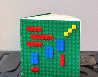Journal Made With Classic Green LEGO® Baseplates