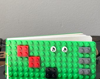 Mini Journal Made With LEGO® Baseplates