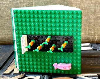 Garden Themed Journal Made With LEGO® Baseplates