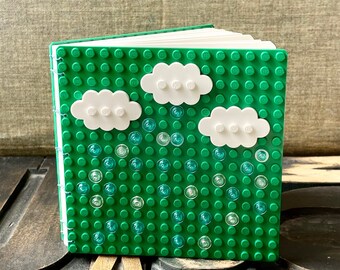 Rain Cloud Journal Made With LEGO® Baseplates