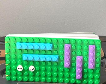 Mini Journal Made With LEGO® Baseplates