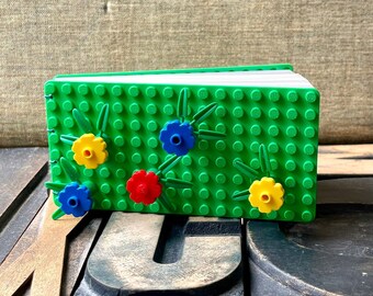 Flower Power Journal Made With LEGO® Baseplates