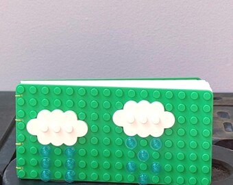 Rain Cloud Journal Made With LEGO® Baseplates