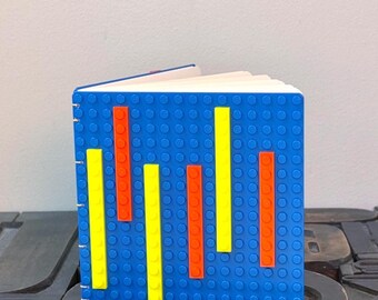 Journal With Blue LEGO® Baseplates