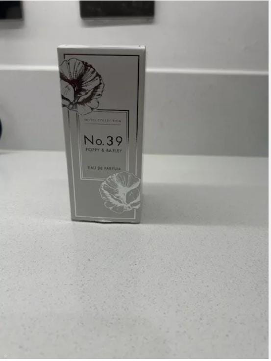 Aldi No39 Hotel Collection Perfume Poppy and Barley Perfume 100ml