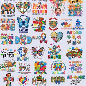 50+ Autism Png, Autism Bundle Png, Autism Coquette Bow Png, Autism Awareness Png, Puzzle Autism Ribbon, Teacher Autism Shirt Autism Month