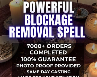 Extremely Powerful Blockage Removal Spell | Clear Negative Energy and Obstacles | Road Opener for Luck, Success and New Beginnings