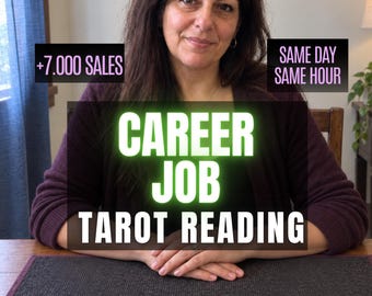 Career Tarot Reading | Job & Career Direction | Opportunities, Work Life | SAME DAY Delivery | Personalized Written Reading