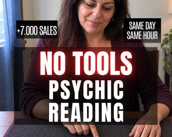 No Tools Psychic Reading | Your Questions Answered | Love & Life Direction | SAME DAY Delivery | Personalized Written Reading