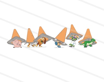 Funny Toy story png, Toy Characters In Traffic Shirt Png, Crossing Shirt Png, For Boys/Girls Trip, Vintage Toddler Kids Design Vacation 2026