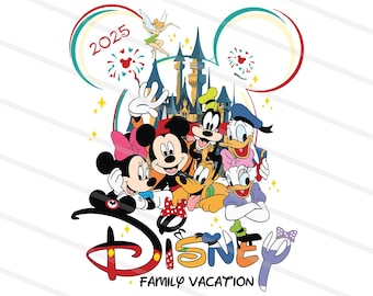 Family Trip 2025 PNG-Svg,2025 Family Vacation Png,Magical Kingdom 2025 Png, Family Trip Sublimation, Family Squad Svg,instant download.