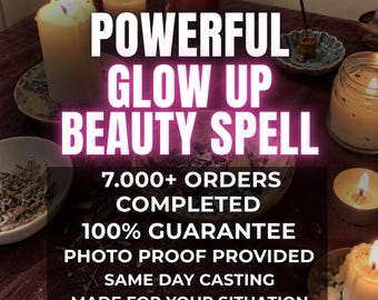 Extreme Glow Up Beauty Spell | Siren Glamour and Aphrodite Magnetism | Radiant Beauty, Confidence, Attraction and Personal Magnetism