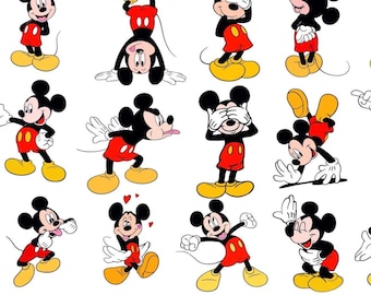 Paquete SVG de Mickey Mouse con cabeza en capas, svg de camiseta de cumpleaños, archivos svg de taza de vaso para Cricut, archivos SVG para Cricut, para Silhouette