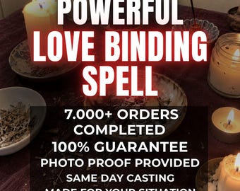 Powerful Love Binding Spell | Deep and Emotional Connection | Commitment, Loyalty, Love and Relationship Healing