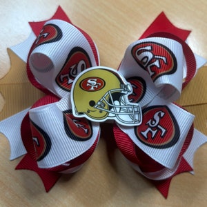 San Francisco Football Bow