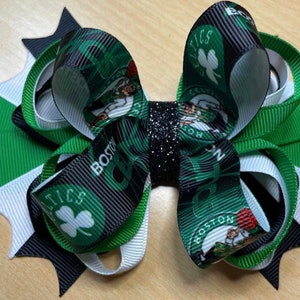 Boston Basketball Bow