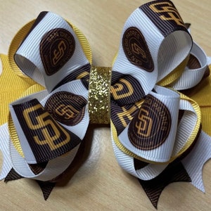 San Diego Baseball Bow