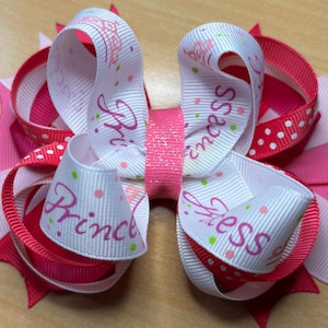 Princess Crown Bow