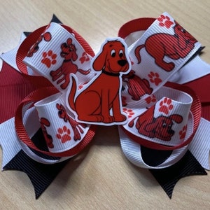 Roter Hund Charakter Schleife