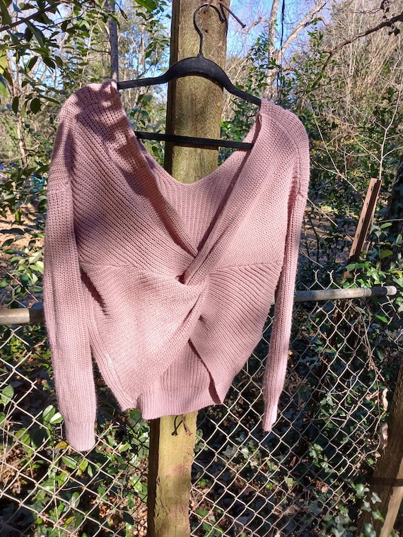 Love Tree Twist Knot Sweater