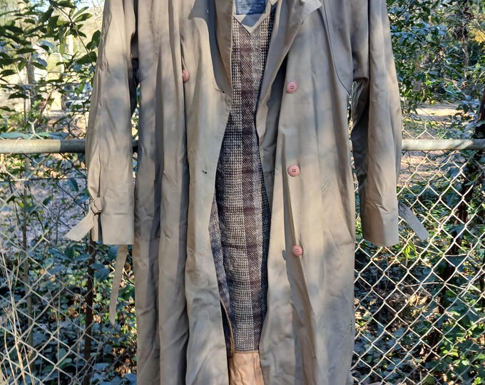 Fleet Street Vintage Trench Coat with Removable Lining