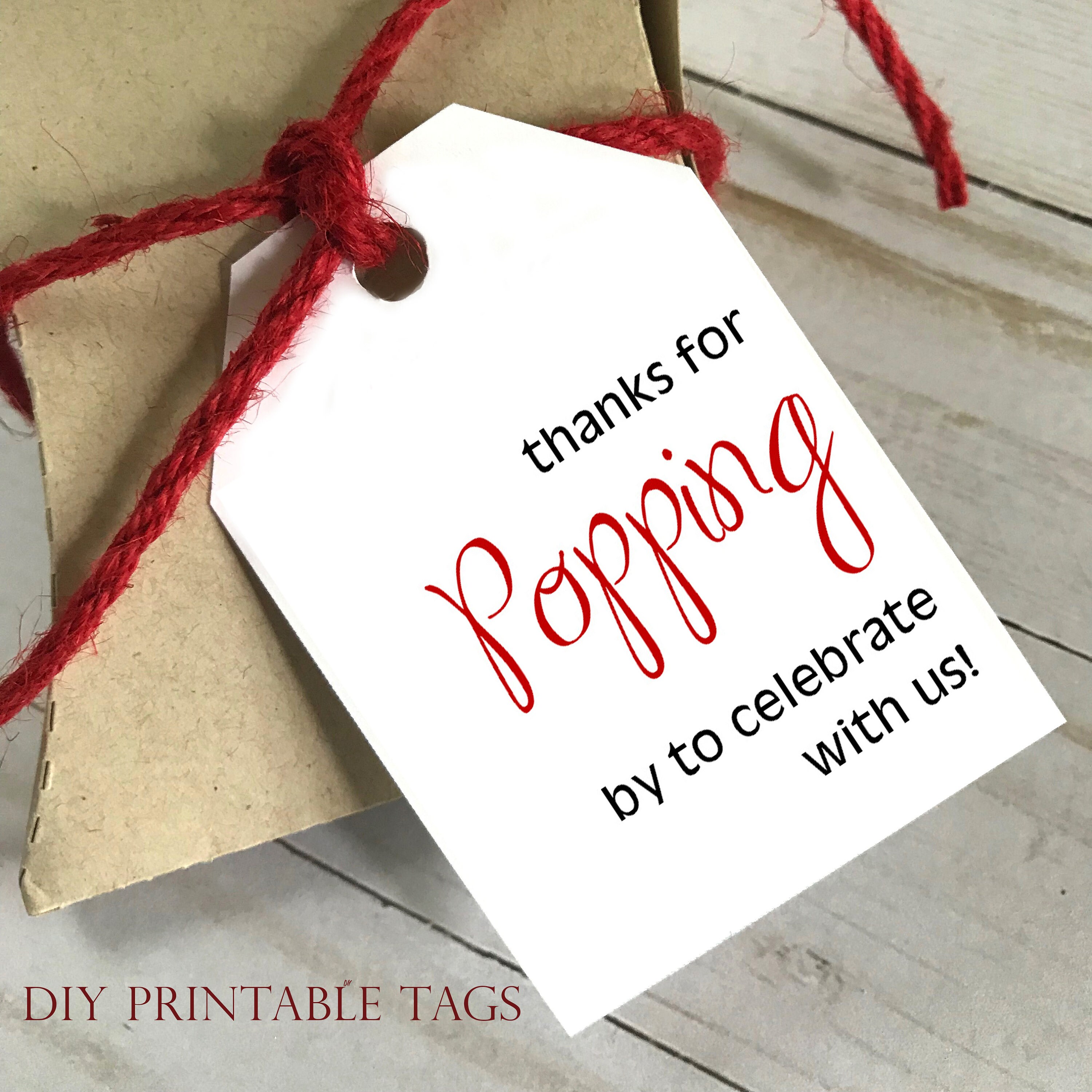 Thanks for popping by printable labels