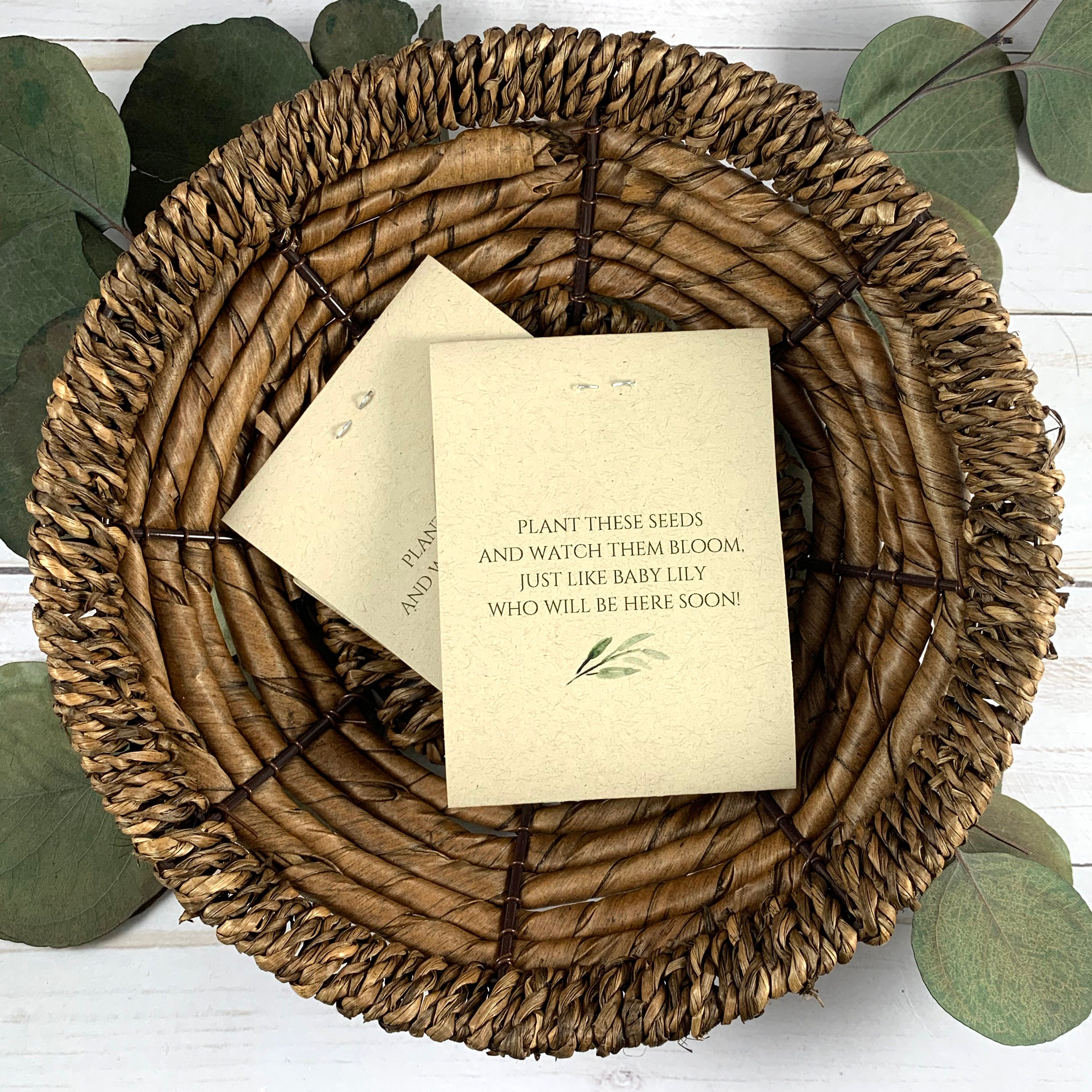 Baby Shower Seeds - Baby shower seed favors-let love grow favors-plantable ... - So your best ...