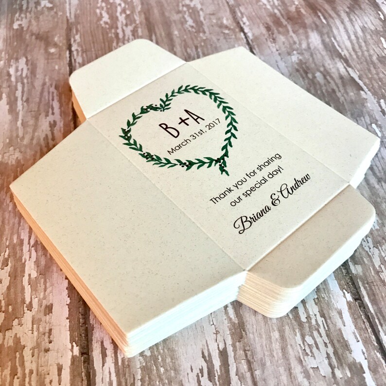 DIY Custom Seed Packets Custom Envelope Kraft Personalized Etsy