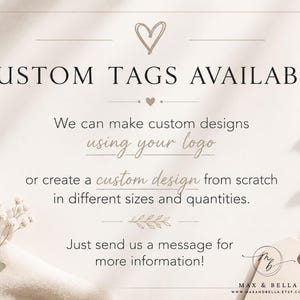 Custom Heart Tags, Wedding Tags, Personalized Tags, Bomboniere Tags, Personalized, Wedding Favors, Thank You Tags, Favors for Guests - 2811 画像 5