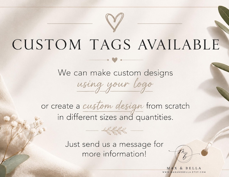 Custom Heart Tags, Wedding Tags, Personalized Tags, Bomboniere Tags, Personalized, Wedding Favors, Thank You Tags, Favors for Guests - 2811 画像 5