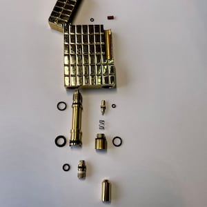 Ensemble complet de joints toriques pour l'entretien/la réparation du briquet ST DuPont Ligne 2 Gatsby + silex + adaptateur