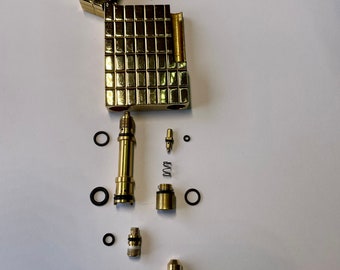 ST DuPont Feuerzeug Reparatur-Set: Ligne 2, Gatsby – O-Ringe, Feuerstein, Adapter