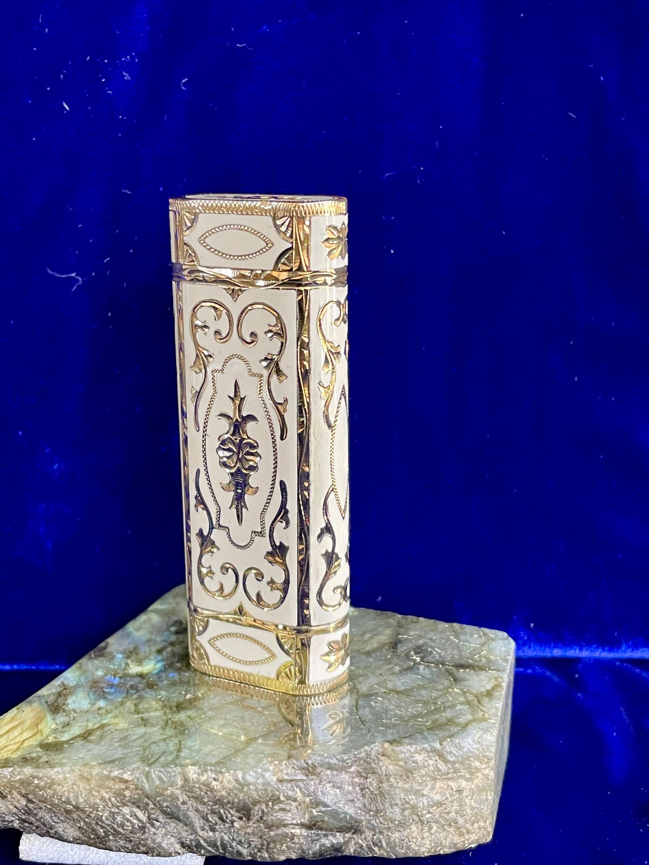 Vintage Roy King Cartier Lighter 99.9% New Condition Works 1 Year 