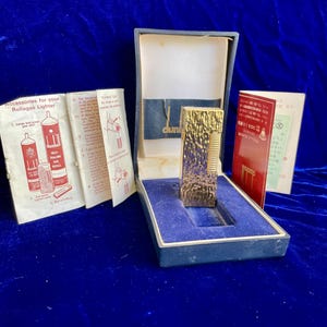 Редкая винтажная зажигалка Dunhill Rollagas в идеальном состоянии, работает, гарантия 1 год