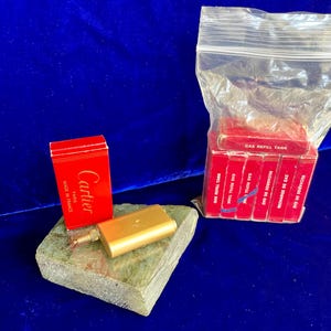 Vintage Cartier Lighter Gas Tank New Condition