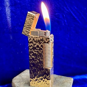 ヴィンテージ ゴールドバーク ローラガス ダンヒル ライター 新品同様 1年間保証