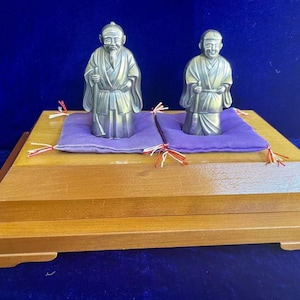 Silver Figurine Statue Sterling Vintage Japan Figures Statue New Old Stock Figure Buddha