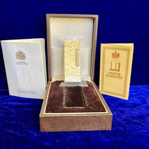 Zeldzame vintage Dunhill-aansteker, oude verzegelde staat: