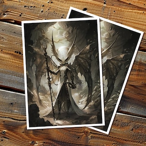 Atraxa Chibi Style manches Art, impression numérique personnalisée manches Art, taille Standard ou japonaise, téléchargement numérique