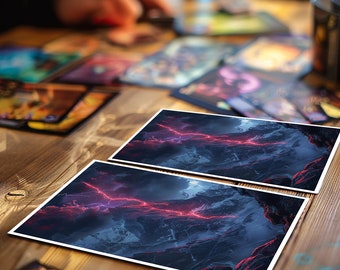 【SCENERITY】Lightning sleeve Lightning Bolt Hyper Realistic Sleeves Art, Custom Digital