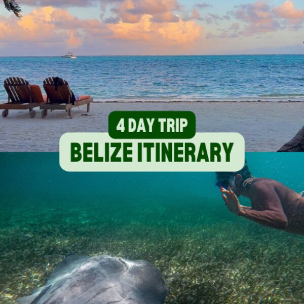 Belize Caribbean Travel Itinerary