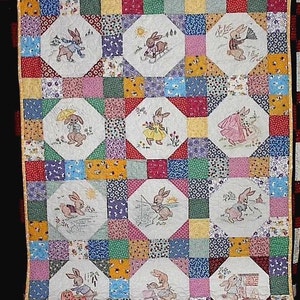 Its a Bunnys Life Baby Quilt Pattern