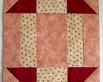 Triple Churn Dash Quilt Block Pattern Download - Etsy